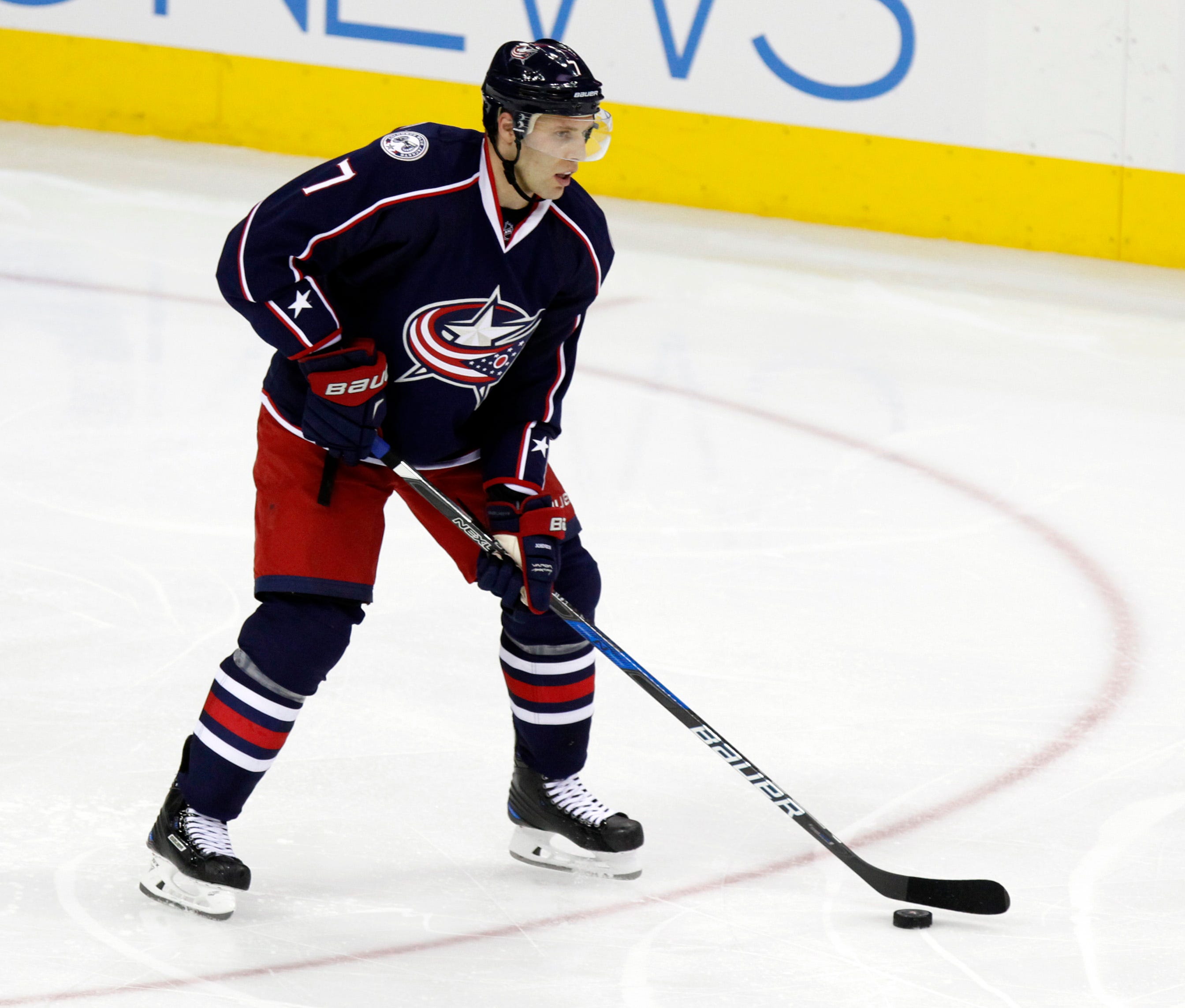 jack johnson columbus blue jackets jersey